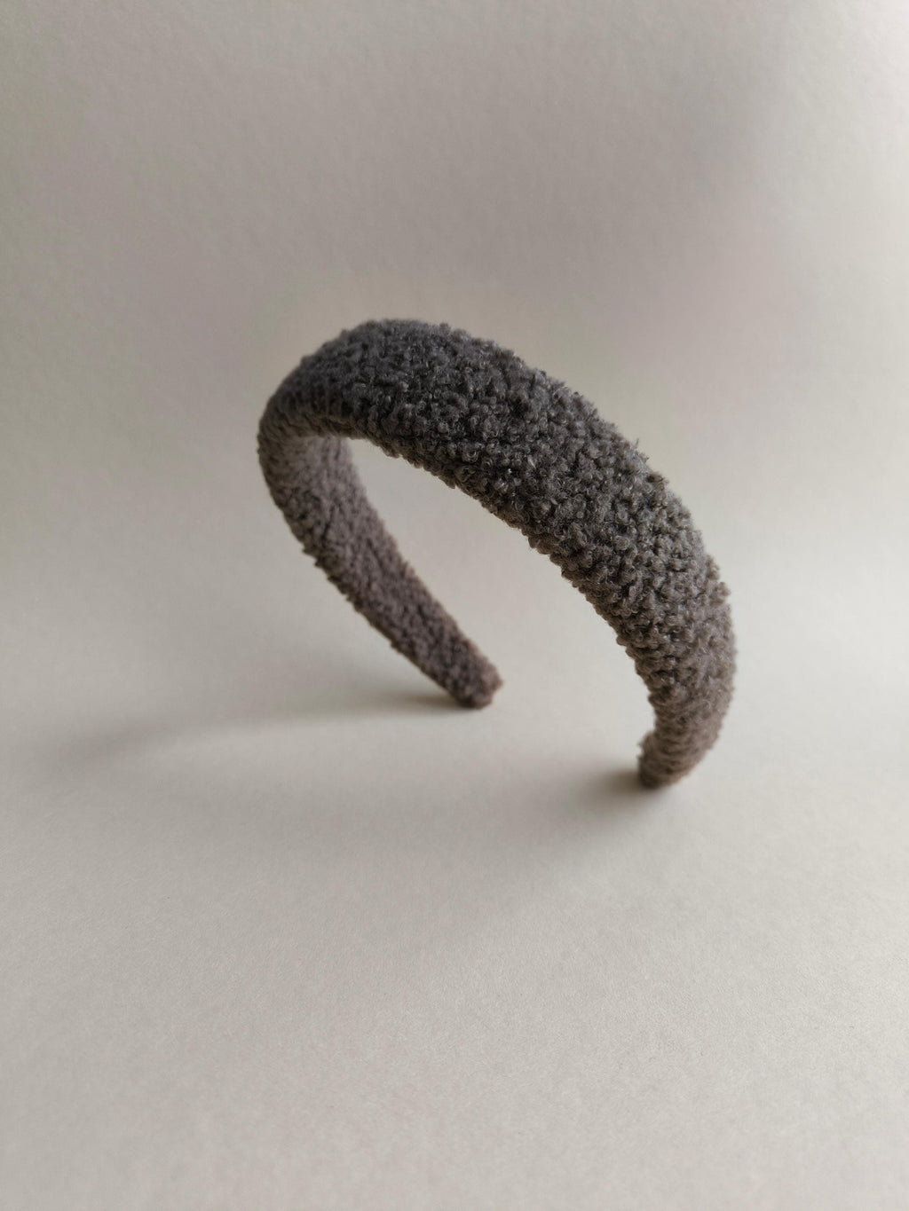Mocha Teddy Boucle Headband