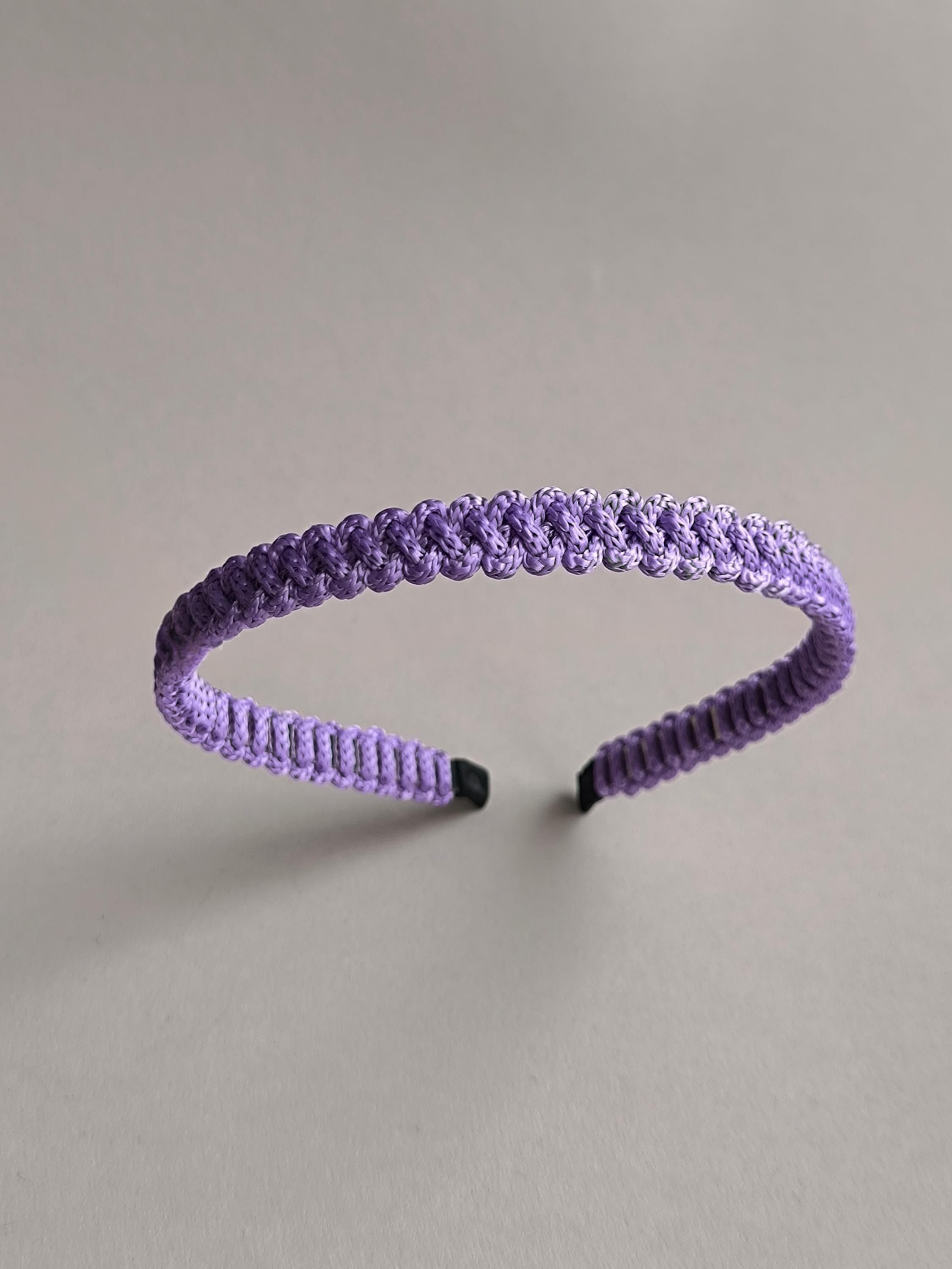Lilac Macramé Headband
