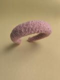 Pink Teddy Hair Band