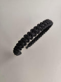 Black Macrame Headband
