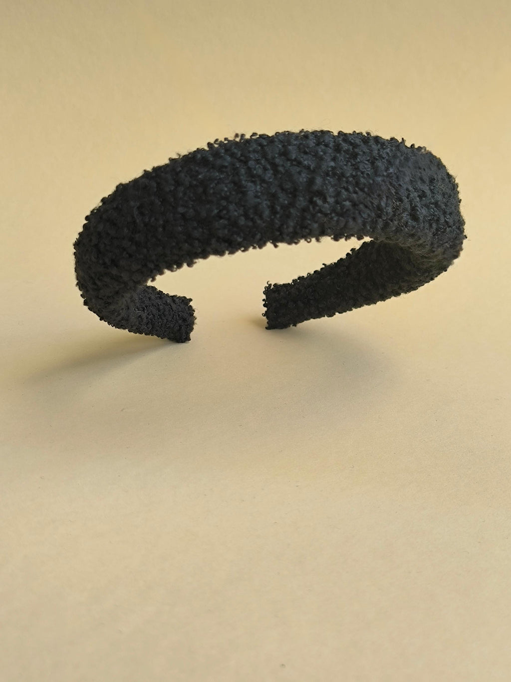 Classic Black Teddy Hair Band