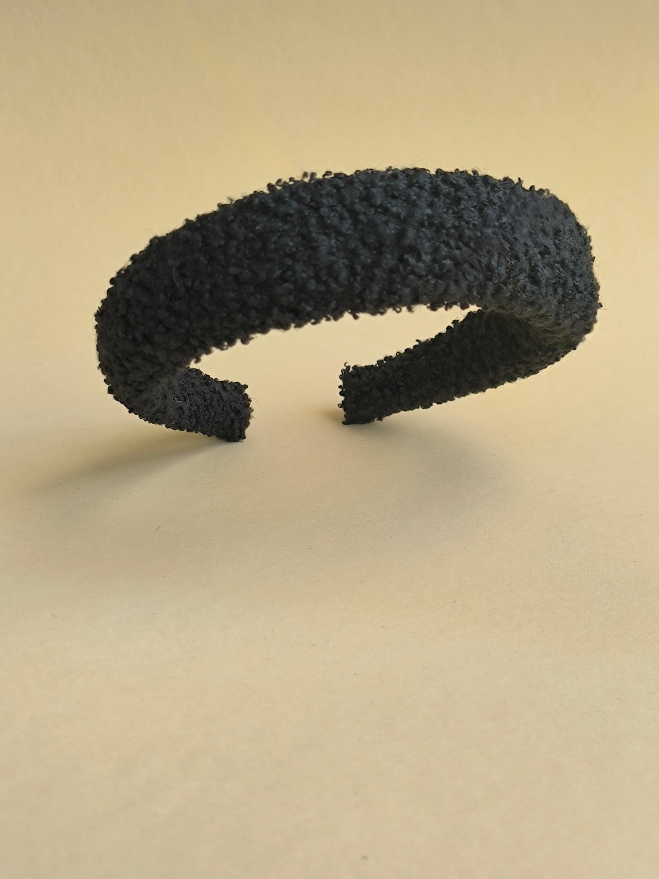 Classic Black Teddy Hair Band