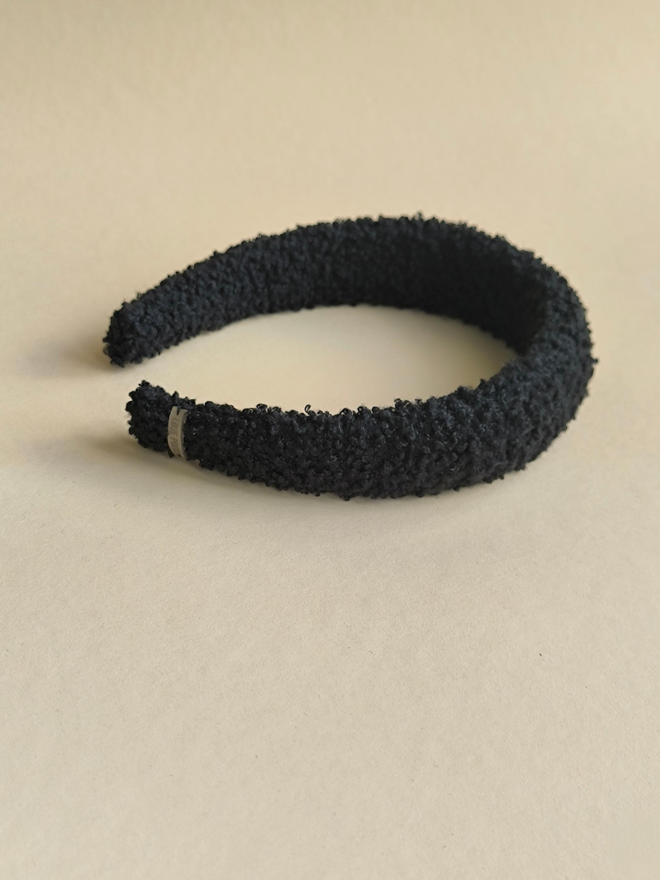 Classic Black Teddy Hair Band