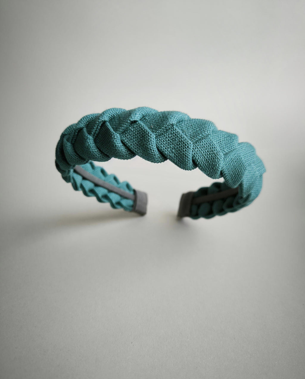 Aqua Green Linen Hairband