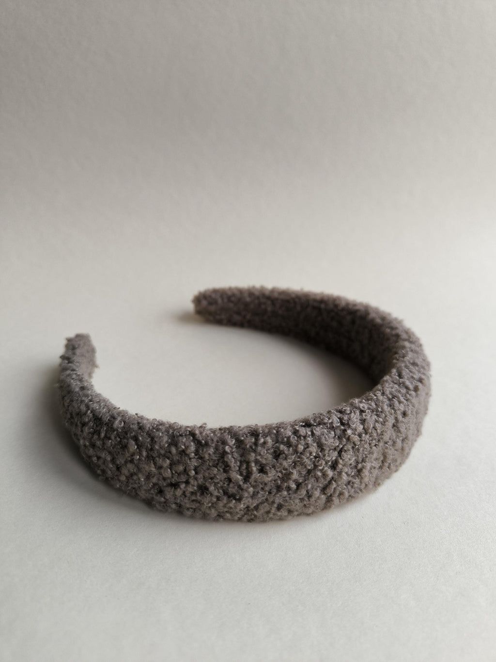 Mocha Teddy Boucle Headband