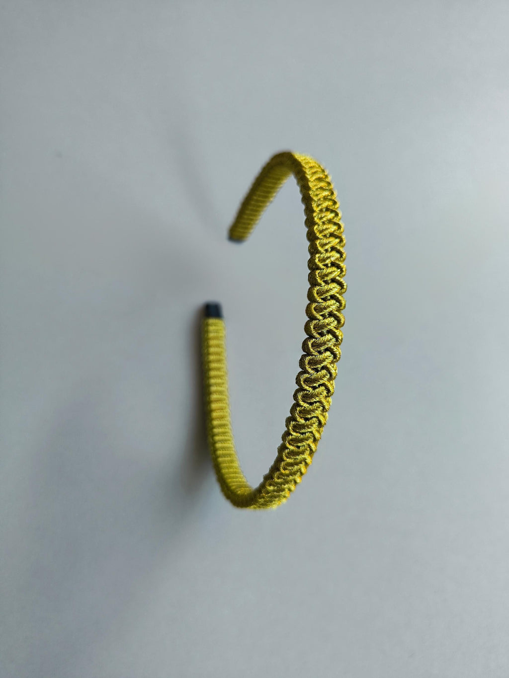 Antique Gold Macrame Headband