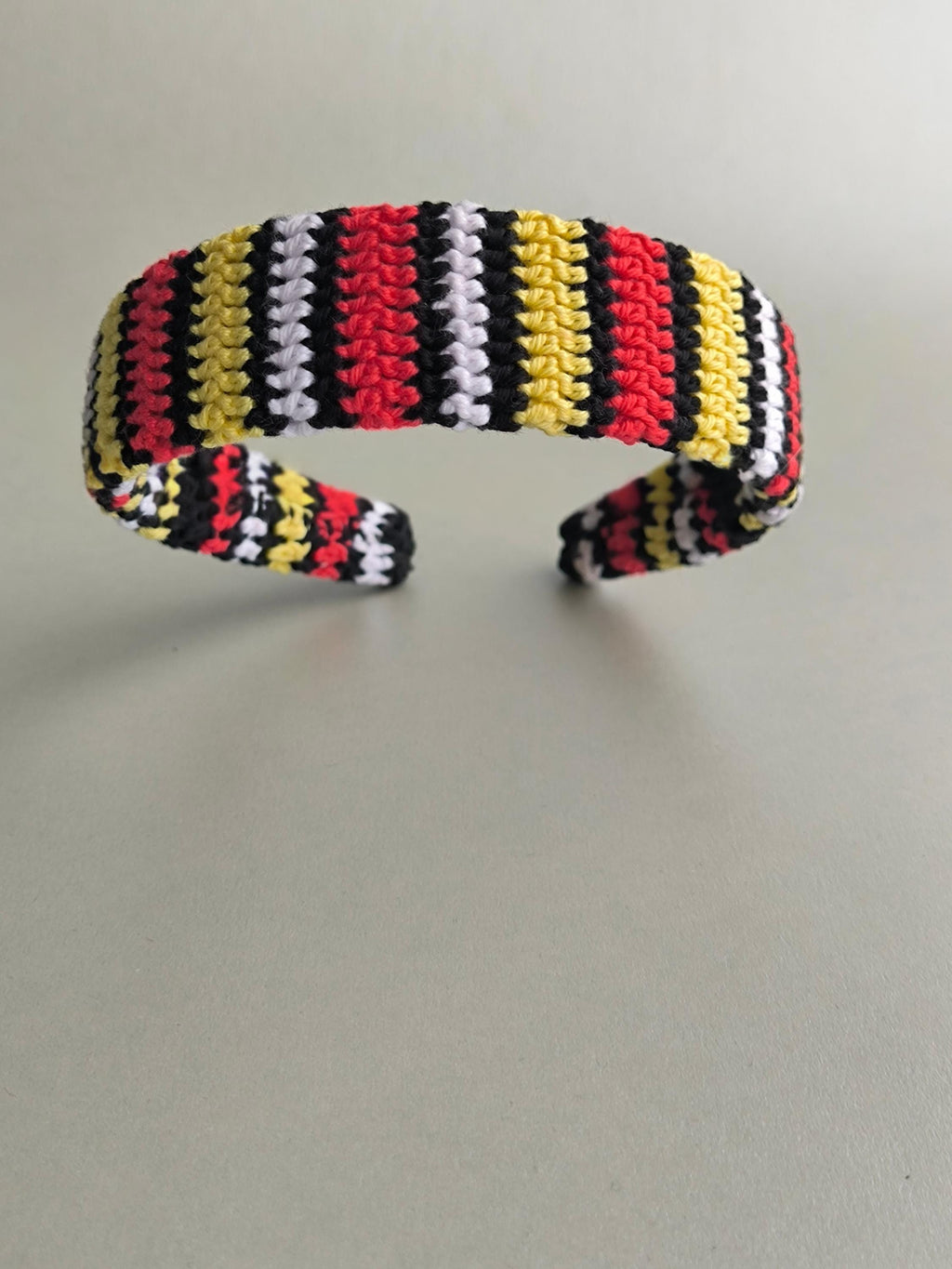 Crochet Striped bright Cotton Headband