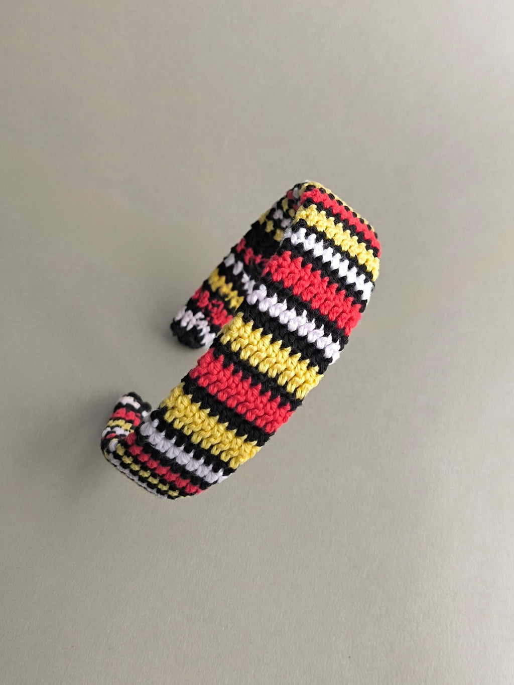 Crochet Striped bright Cotton Headband