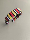 Crochet Striped bright Cotton Headband