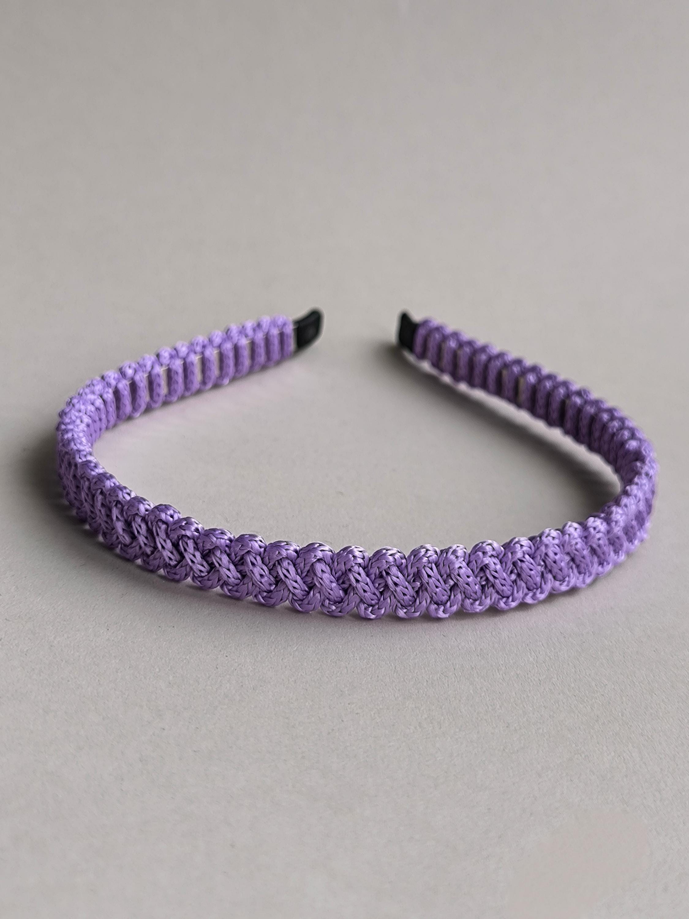 Lilac Macramé Headband