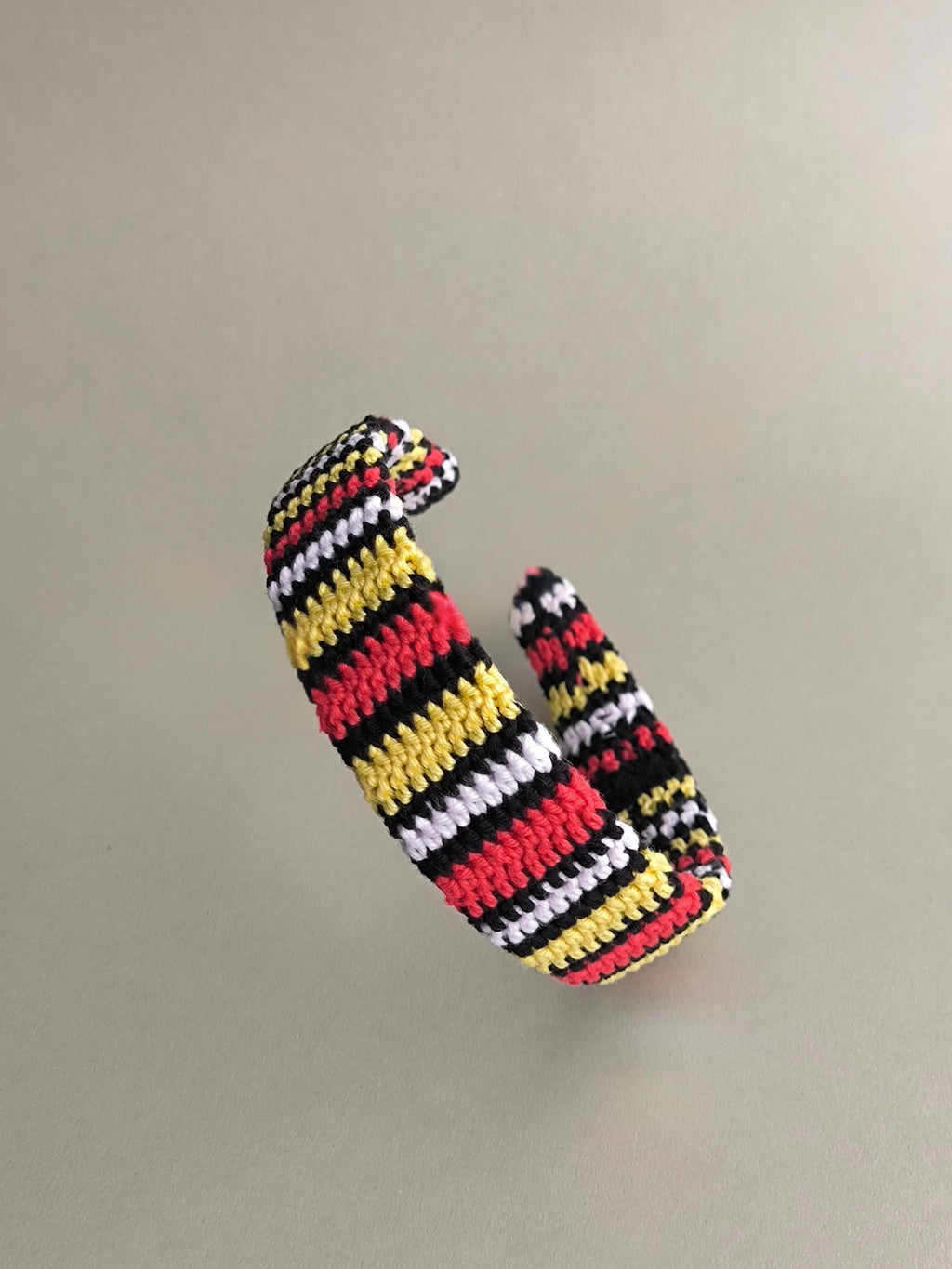 Crochet Striped bright Cotton Headband