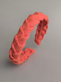 Salmon Braided Linen Headband