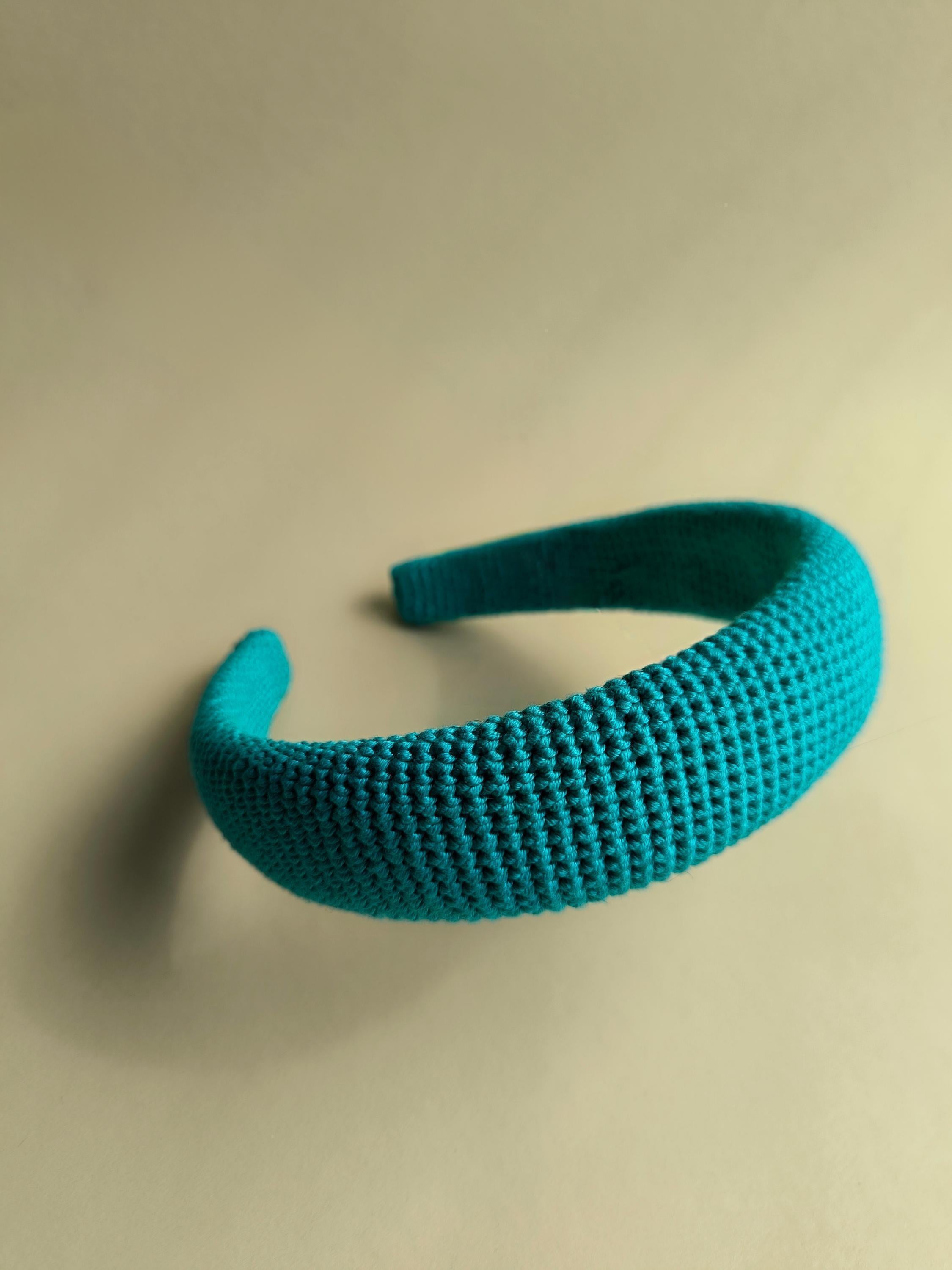 Mint Green Crochet Hairband