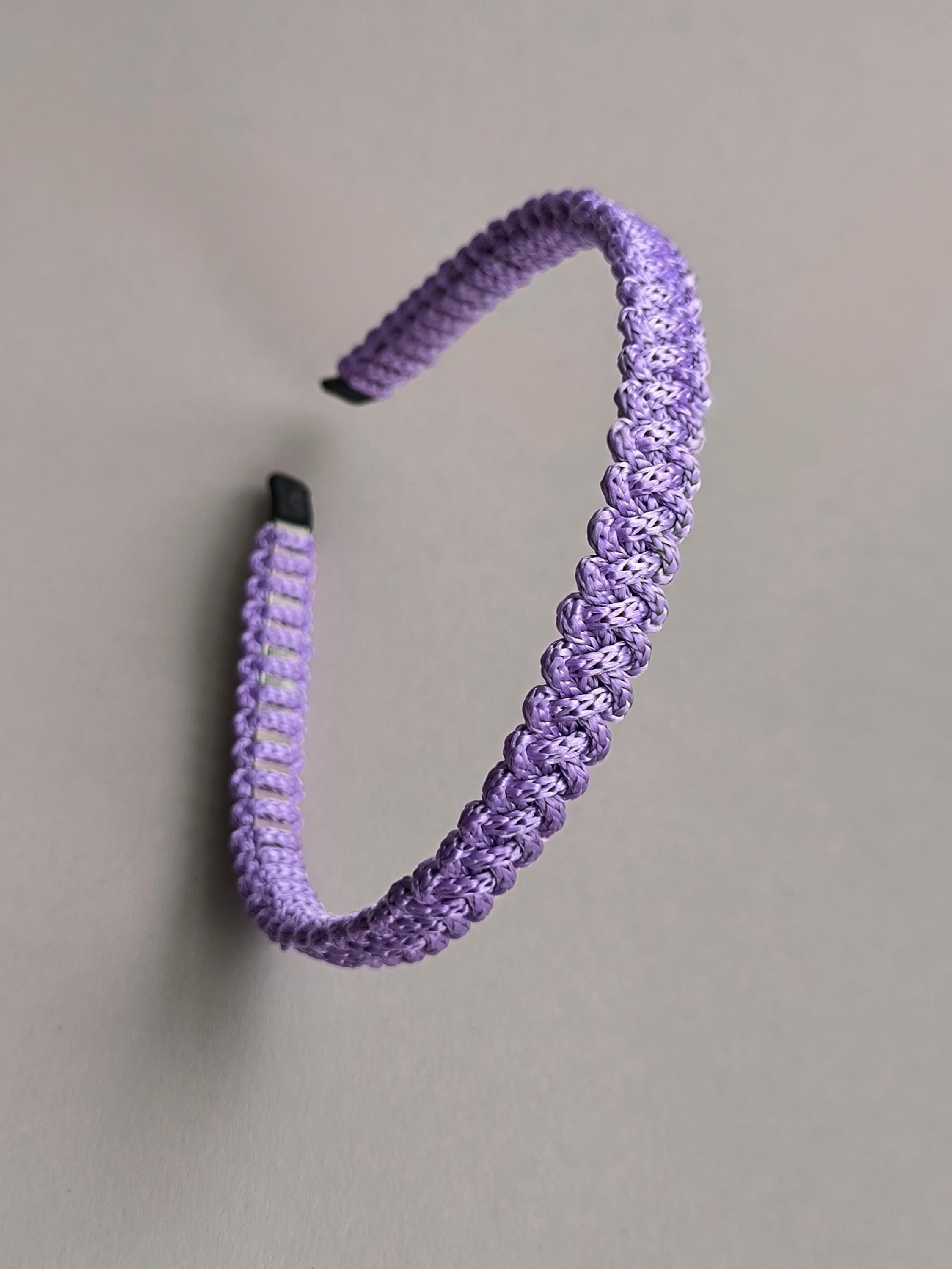 Lilac Macramé Headband