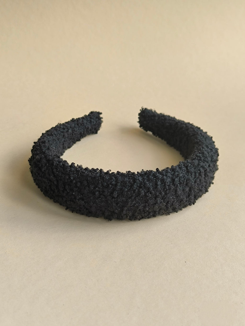 Classic Black Teddy Hair Band
