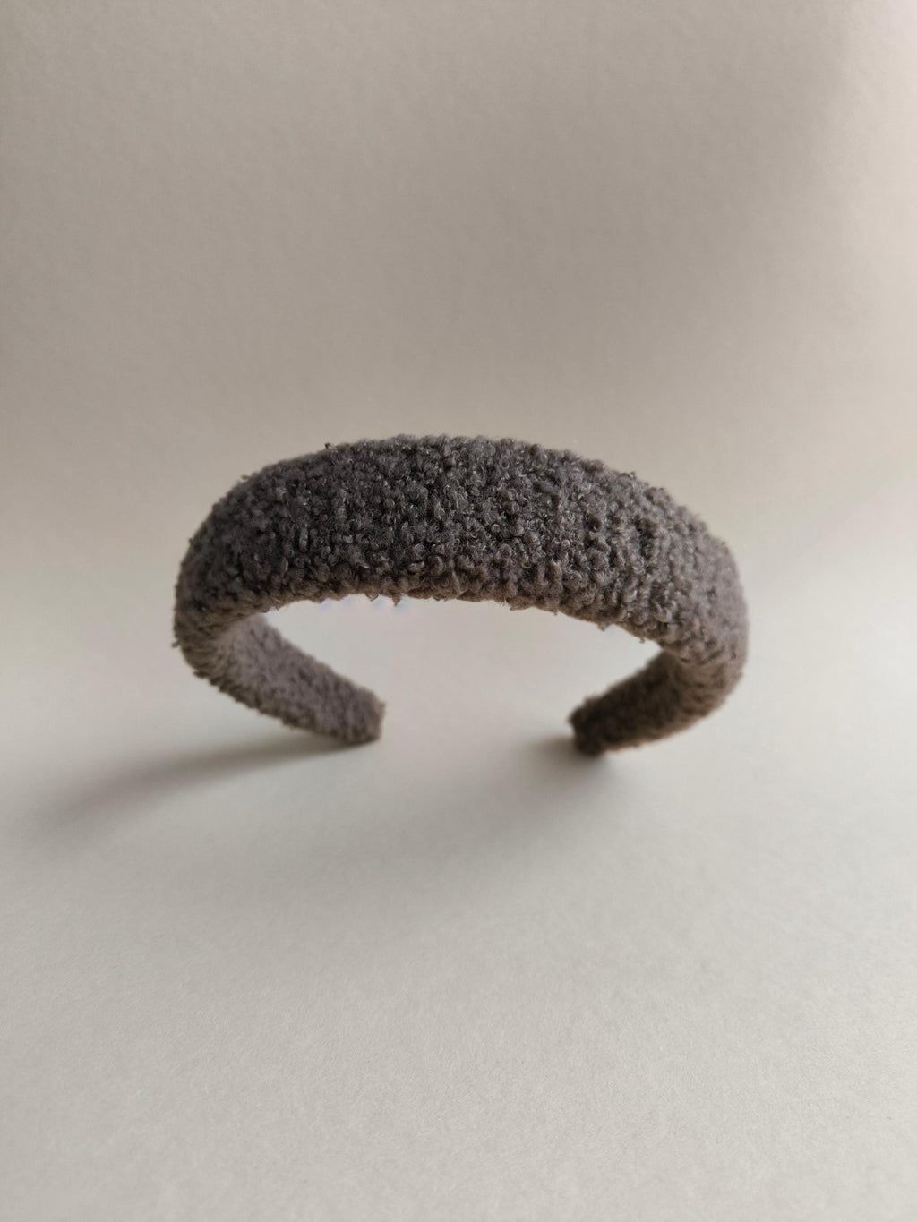 Mocha Teddy Boucle Headband