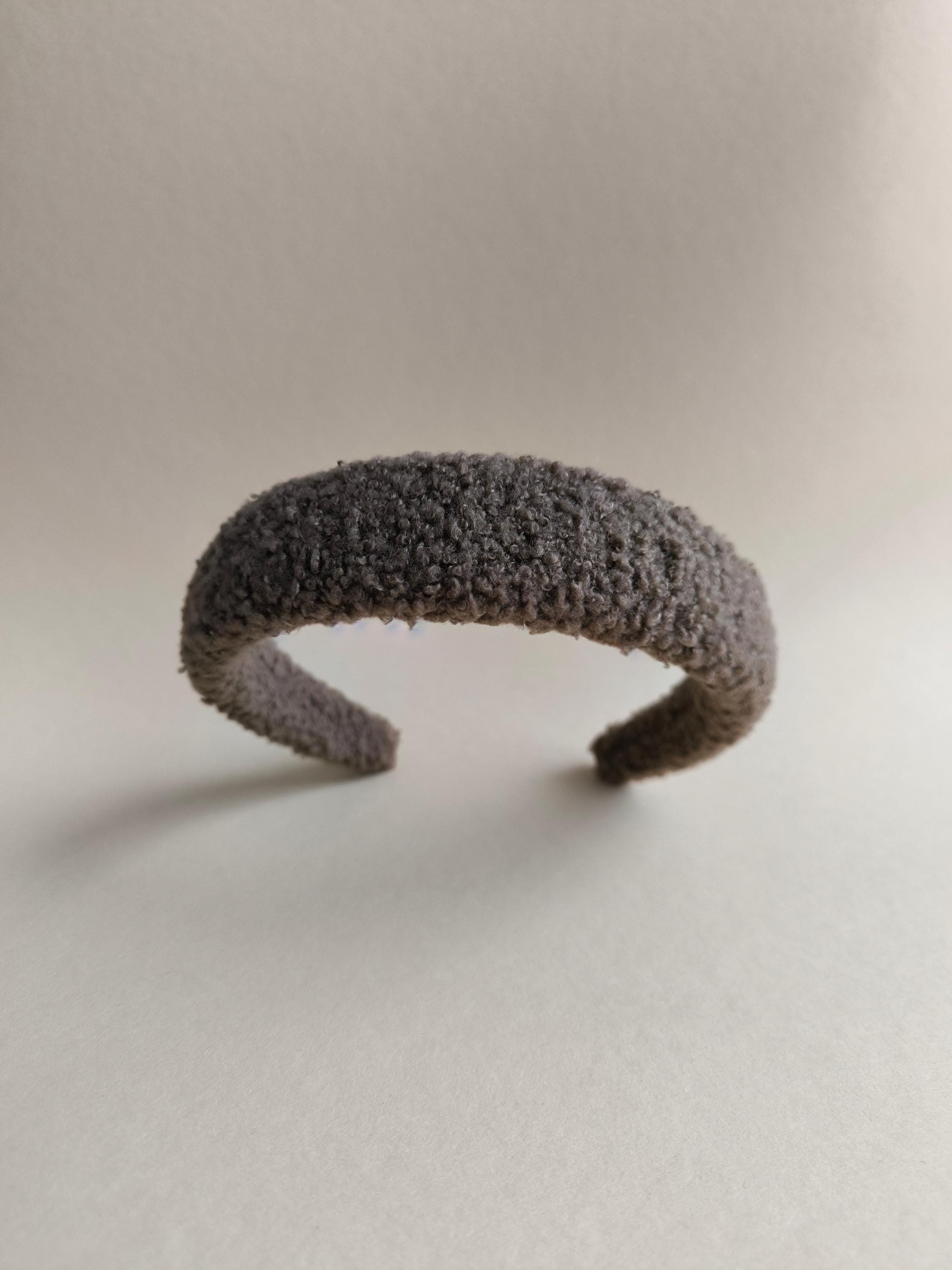 Mocha Teddy Boucle Headband