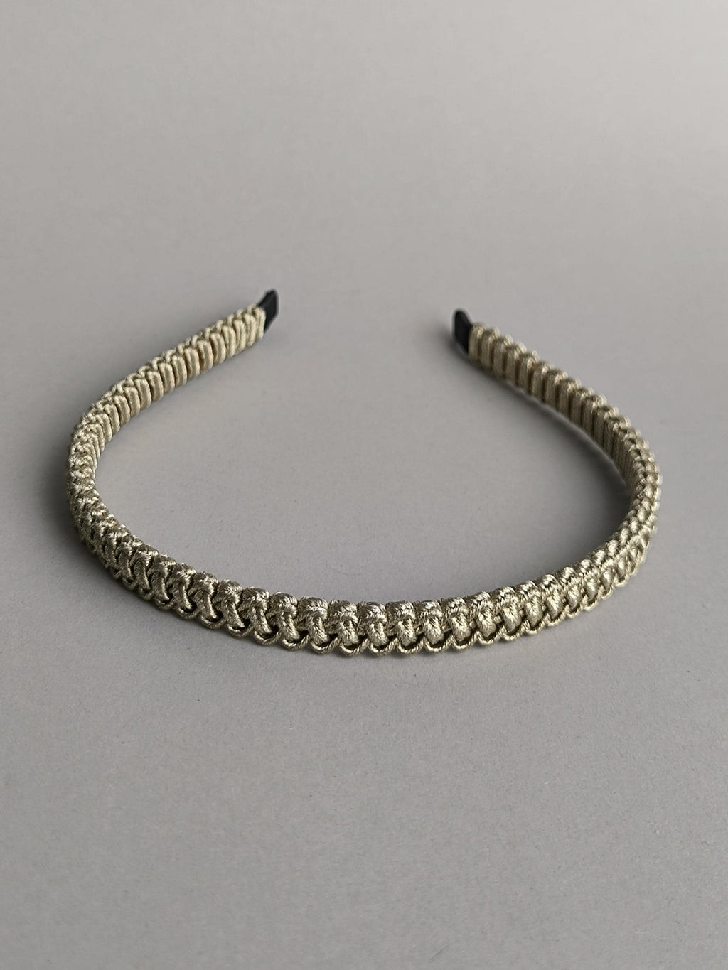 Golden Macramé Headband